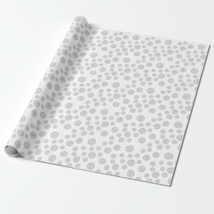 Papier Cadeau Créez Vos Propres Pentacles Noirs Blancs