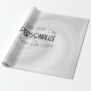 Papier Cadeau Créez Votre Propre Design Sur Mesure