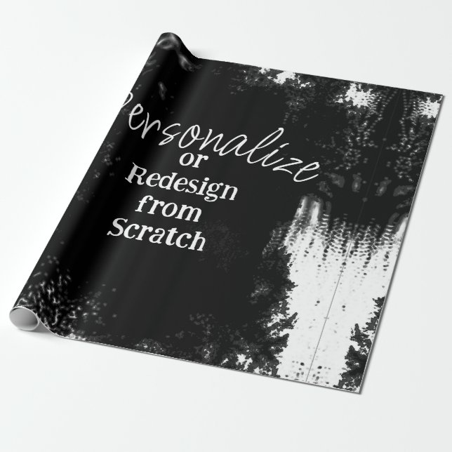 Papier Cadeau Créez votre propre personnalisation (Déroulé)