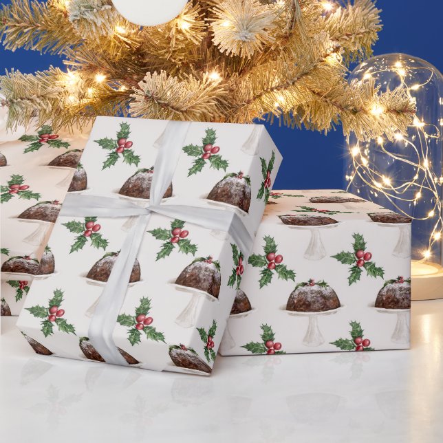 Papier Cadeau Créez Votre Propre Pudding Figgy De Noël (Vacances)