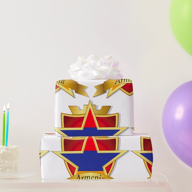 Papier Cadeau Crête d'Arménie (Créateur téléchargé)