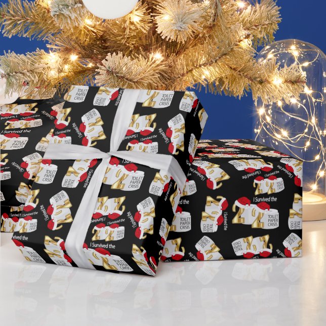 Papier Cadeau Crise du papier toilette 2020 - Noël (Vacances)