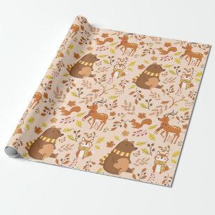Papier Cadeau Critère forestier adorable