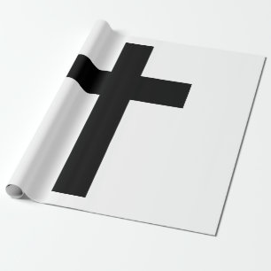 Papier Cadeau Croix chrétienne