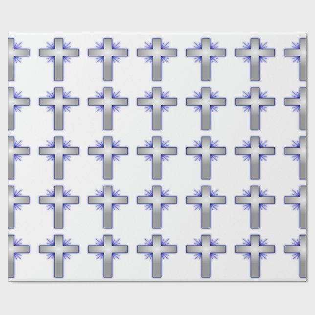 PAPIER CADEAU CROIX DE STARBURST (Plat)