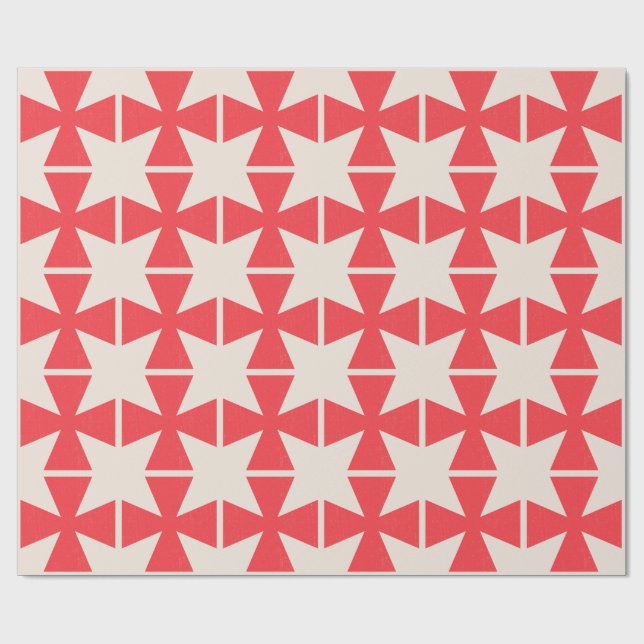 Papier Cadeau Croix des francs-maçons suédois (Plat)