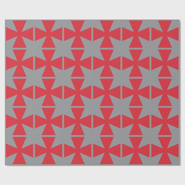 Papier Cadeau Croix des francs-maçons suédois (Plat)