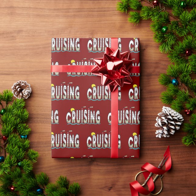Papier Cadeau Cruising (Cadeau de vacances)