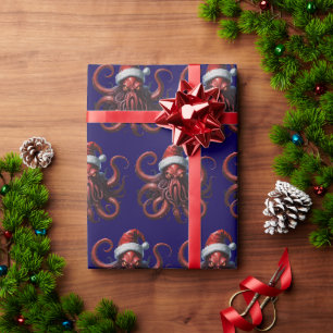 Papier Cadeau Cthulhu Noël Épouvantable