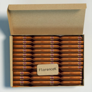 Papier Cadeau Cubain de luxe du cigare VIP de Habana