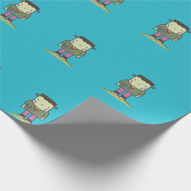Papier Cadeau Cuisine Frankenstein (Coin)