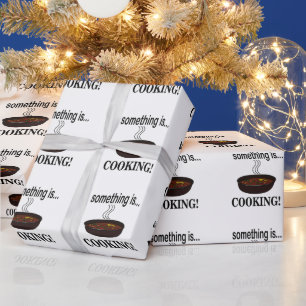 Papier Cadeau Cuisine Quelque chose est Cuisine
