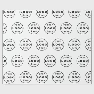 Papier Cadeau Custom Logo Business Wrapping Paper | Branded Gift