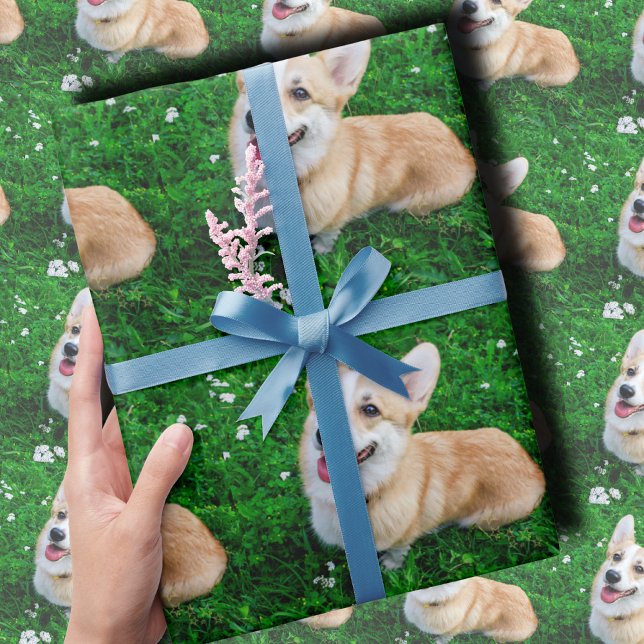 Papier Cadeau Custom Pet Photo (Créateur téléchargé)