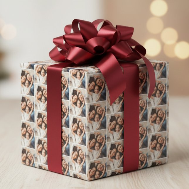 Papier Cadeau Custom Photo Gift Wrap – Personalized Paper (Créateur téléchargé)