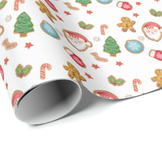 Papier Cadeau Cute 2025 Kids Christmas Wrapping Paper