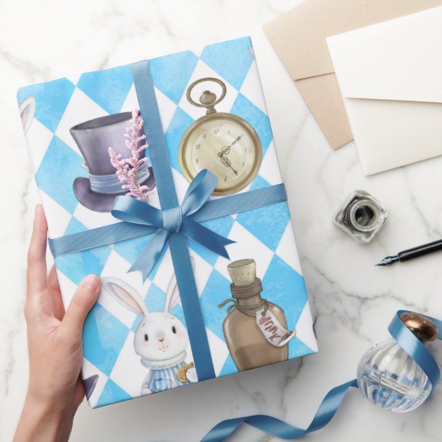 Papier Cadeau Cute Alice dans Wonderland Wrapper Paper (Cadeaux)