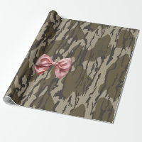 Cute Bottomland Camo esthétique Pink Ribbon Bow