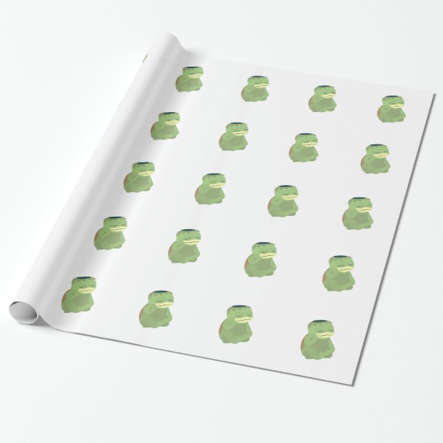 Papier Cadeau Cute Kappa (Déroulé)