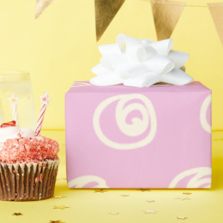 Papier Cadeau Cute Pastel Swirls - Motif Abstrait Print