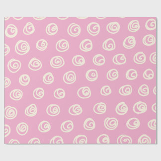 Papier Cadeau Cute Pastel Swirls - Motif Abstrait Print Wrappi