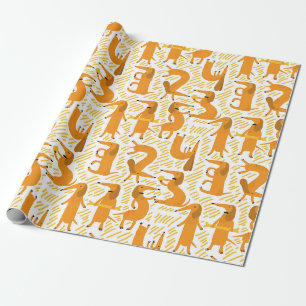 Papier cadeau Dachshund