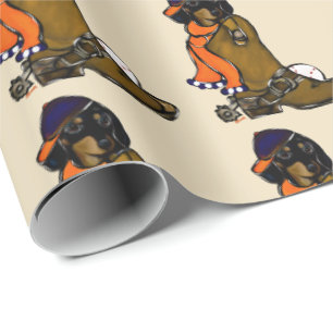 PAPIER CADEAU DACHSHUND