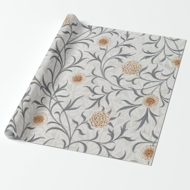 Papier Cadeau Daisy, William Morris (Déroulé)