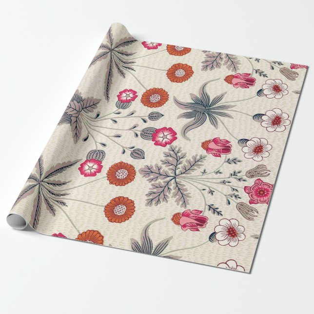 Papier Cadeau Daisy, William Morris (Déroulé)