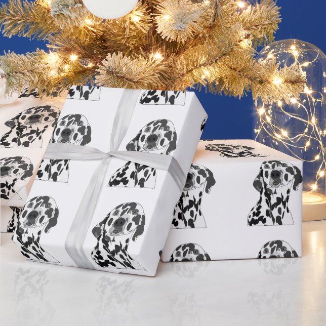 Papier Cadeau Dalmatien  (Vacances)