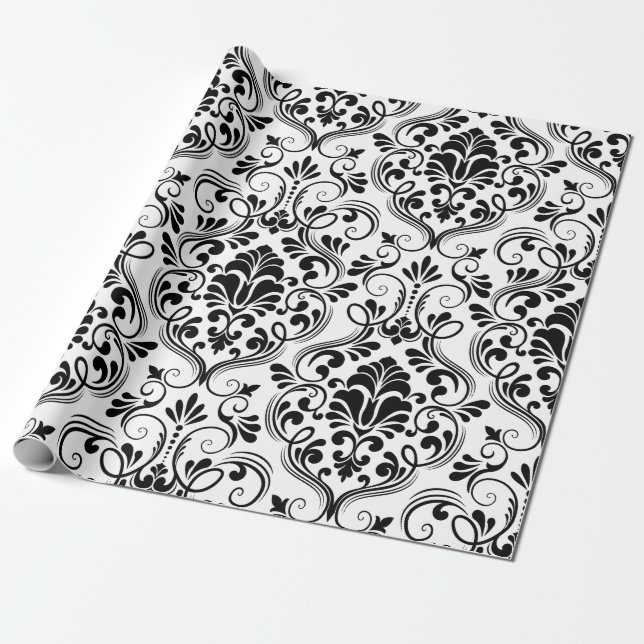 Papier Cadeau Damas sans joint (Déroulé)