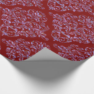 Papier Cadeau Damassé royale élégante de Scarletphylo