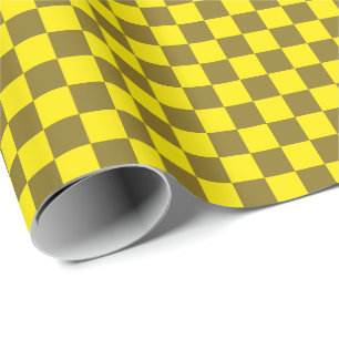 Papier Cadeau Damdam et damier acide