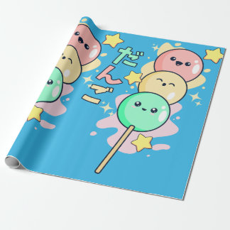 Papier Cadeau Dango de hanami mignon