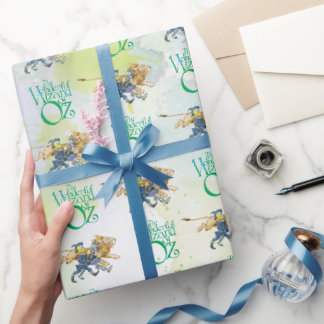 Papier cadeau d'anniversaire Classique Magicien d'