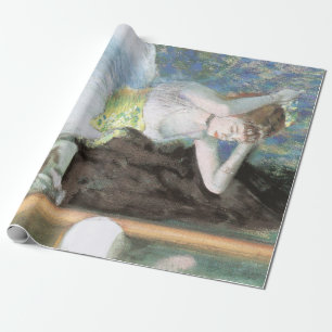 Papier Cadeau Danse dans sa chambre à coucher par Edgar Degas
