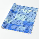Papier Cadeau Danse Magen David<br><div class="desc">Papier d'emballage animé</div>