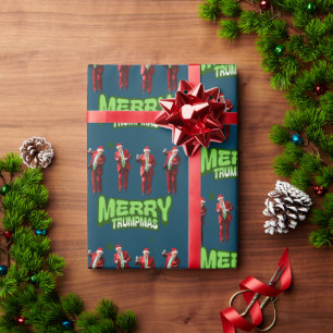 Papier Cadeau Danser Donald Trump MAGA Noël