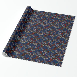 Papier cadeau d'art natif