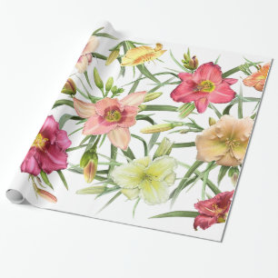 Papier Cadeau Daylilies partout
