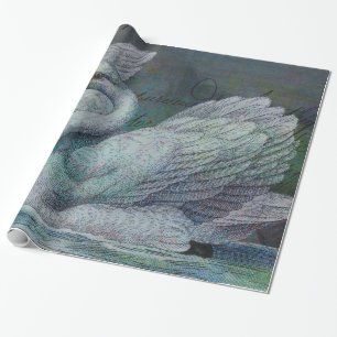 Papier Cadeau De cygne les hausses également