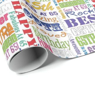 Papier Cadeau De fête d'anniversaire cadeaux uniques et