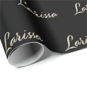 Papier cadeau de Larissa white gold