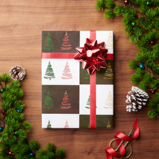 papier cadeau de Noël