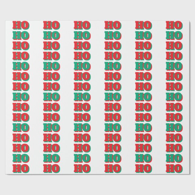 Papier Cadeau de Noël (Plat)