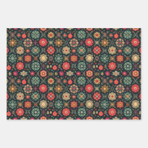 papier cadeau de noël