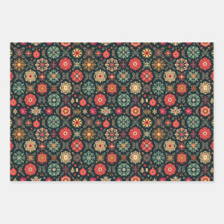 papier cadeau de noël