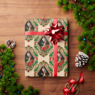 Papier cadeau de Noël Alice au Pays des Merveilles