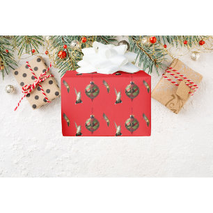 Papier cadeau de Noël Colibri