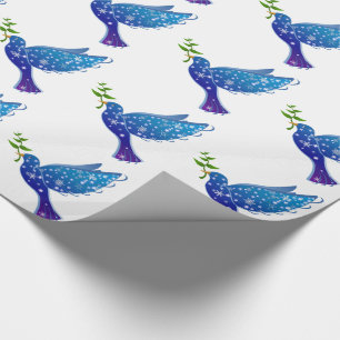 Papier cadeau de Noël/Colombes